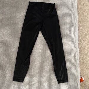Lululemon Align™ High-Rise Pant 25" Shimmer Black Leggings